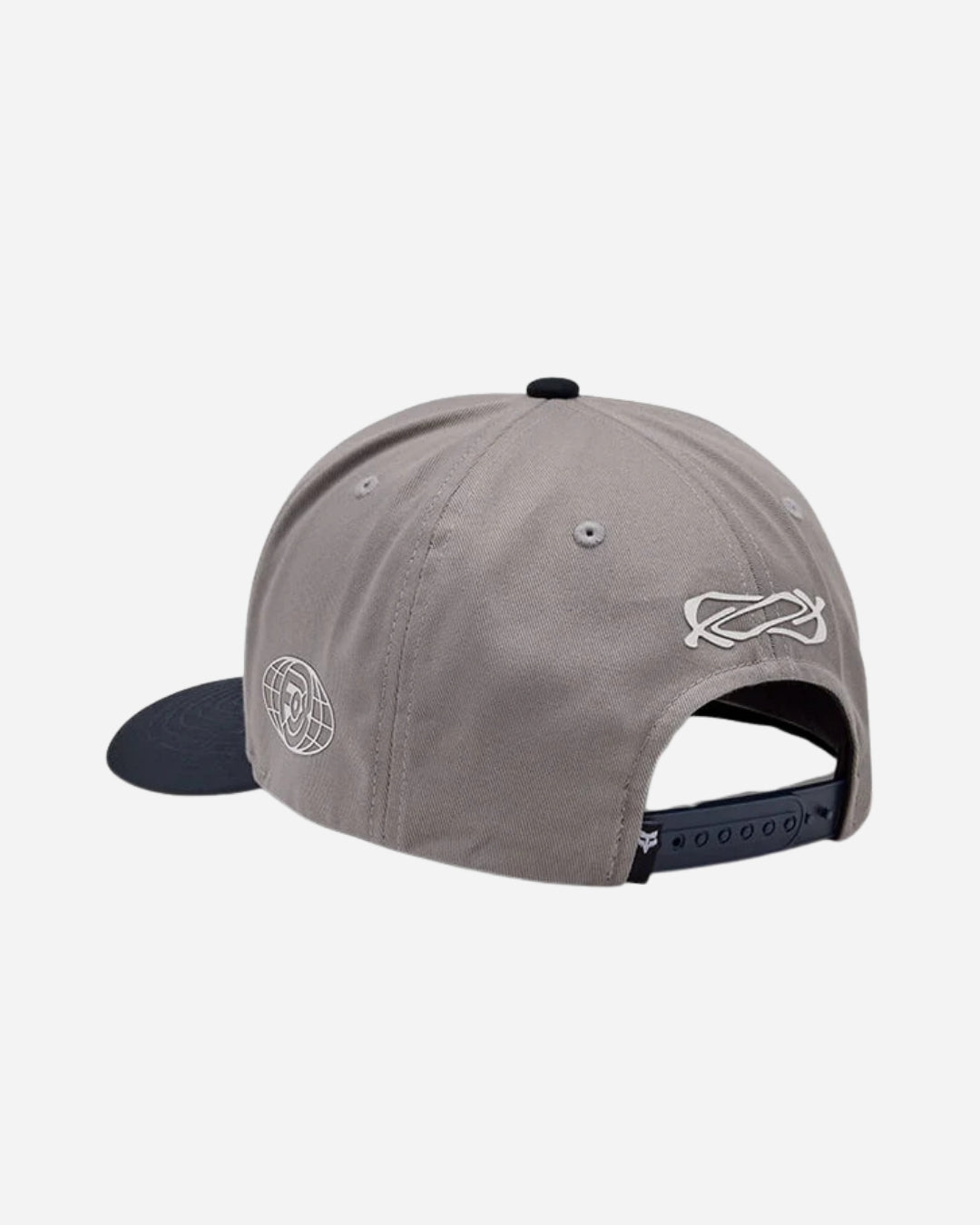 Cappellino snapback Fox Racing Race Spec per bambini - Grigio acciaio