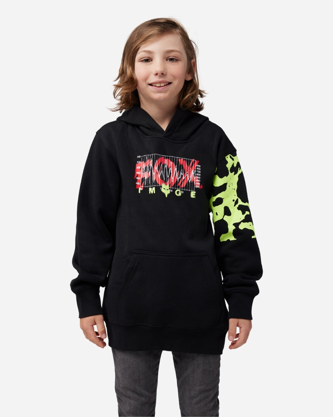 Sweat Enfant Fox Racing Energy - Noir