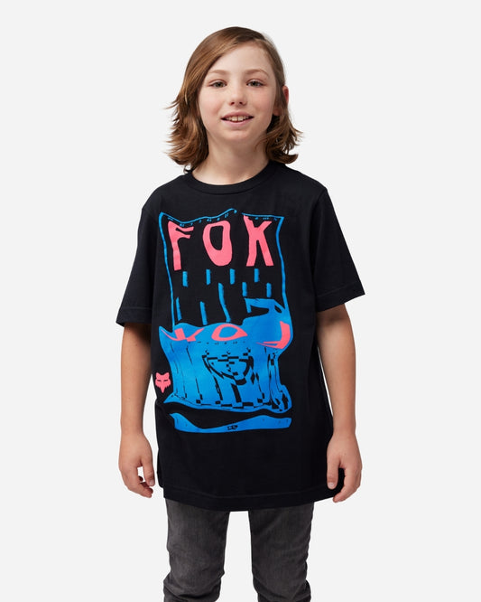 T-shirt Jeunes Fox Racing Energy Blast manches courtes - Noir