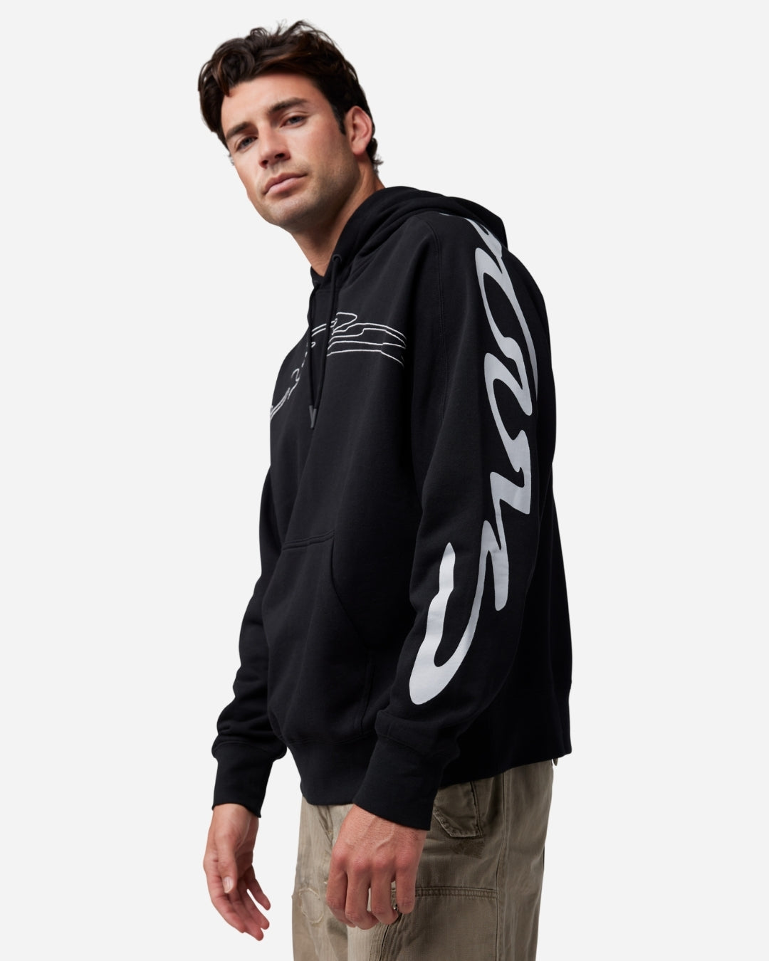 Sweat Oversize Fox Racing Energy Face - Noir