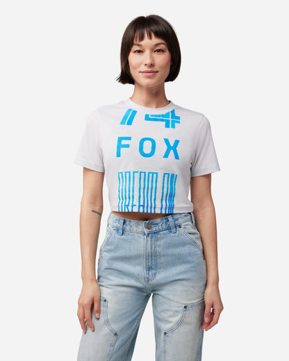 T-shirt Femme Fox Racing Race Spec Baby - Gris clair
