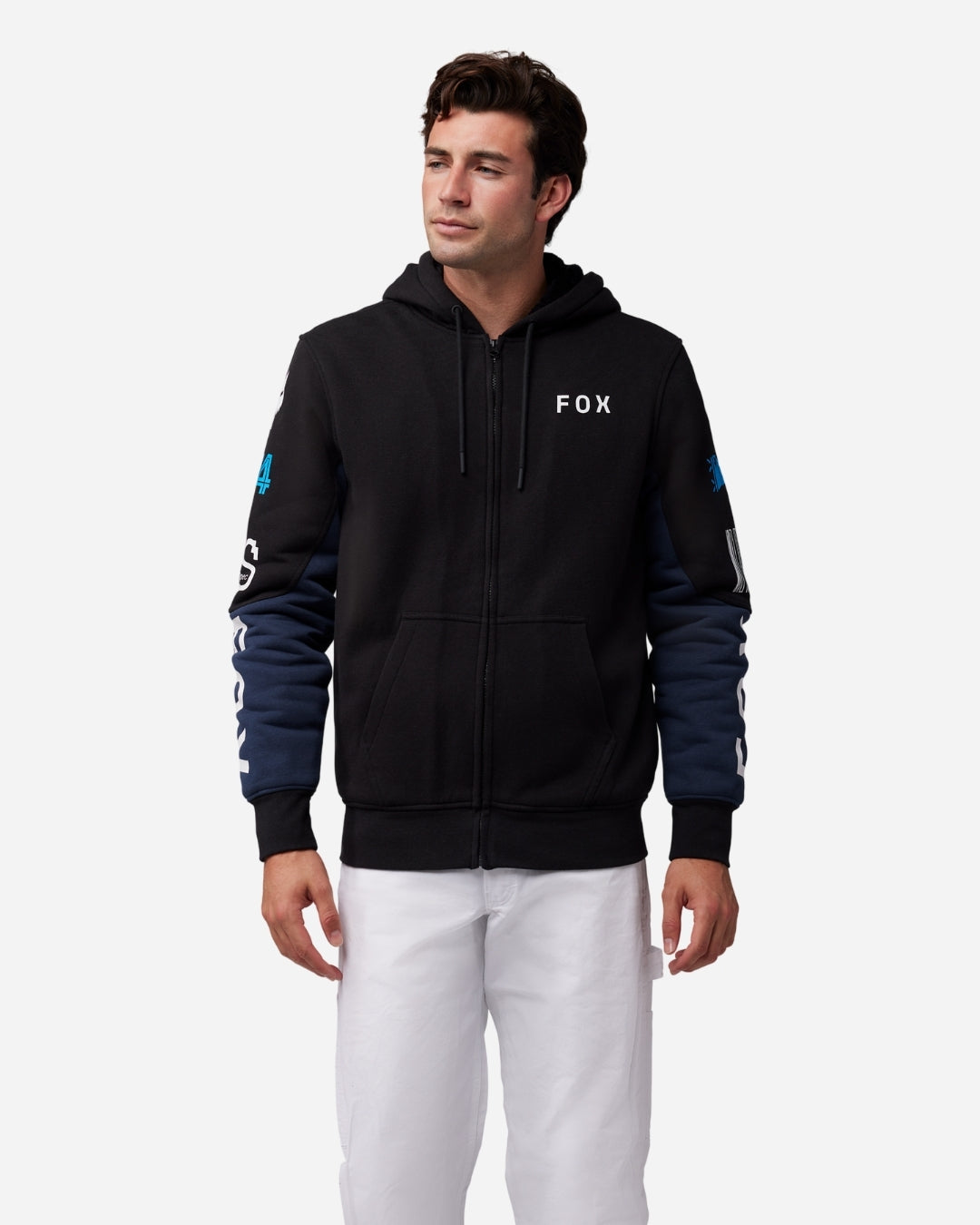 Sweat à capuche zippé Fox Racing RS Blocked Sasquatch Fleece