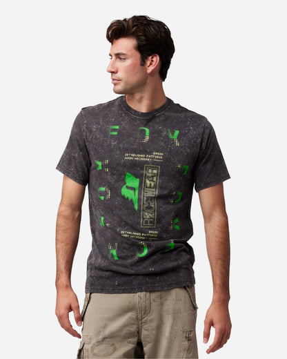 T-shirt Fox Racing Throttle manches courtes - Noir