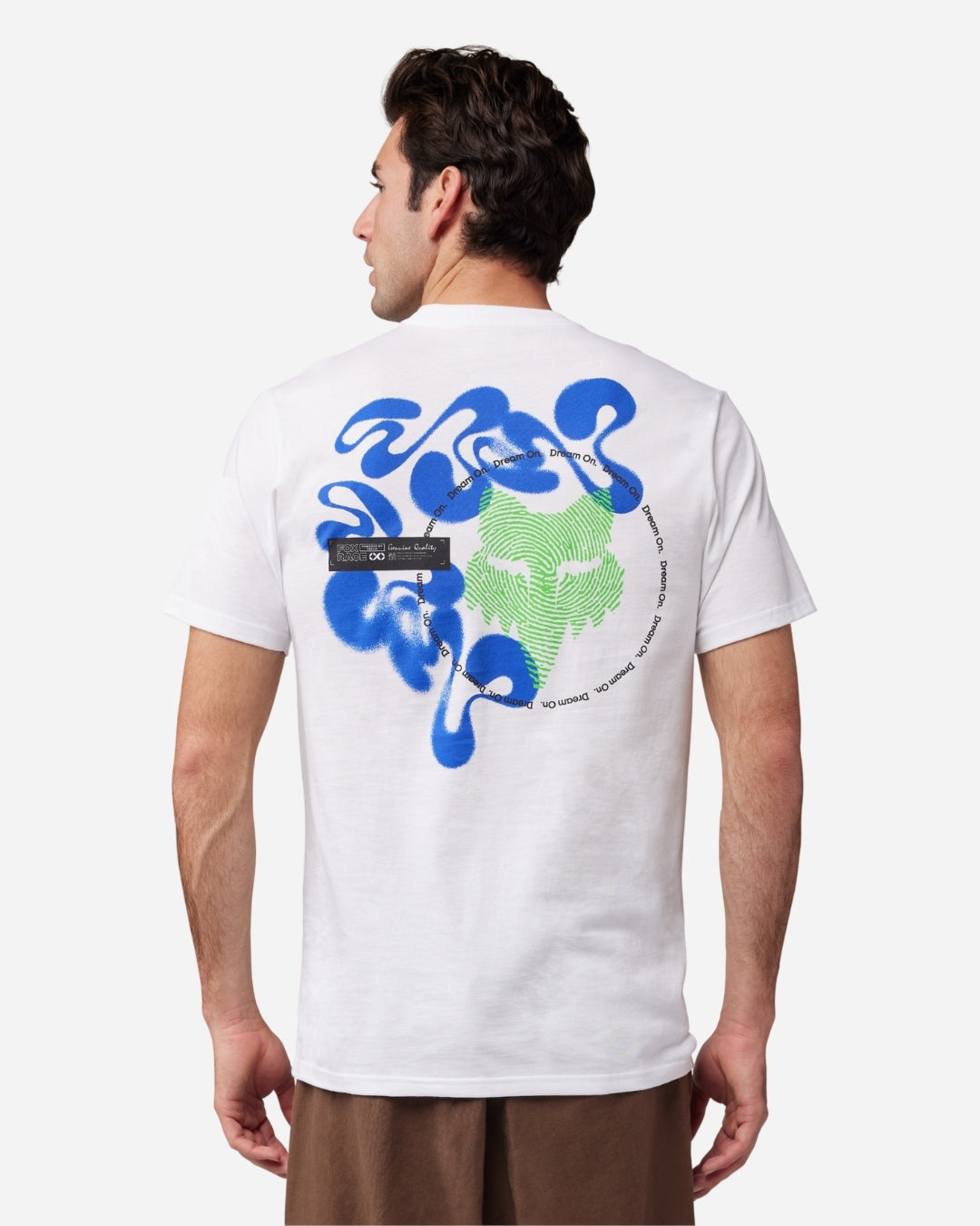 Fox Racing Emotion Kurzarm-T-Shirt – Optisches Weiß