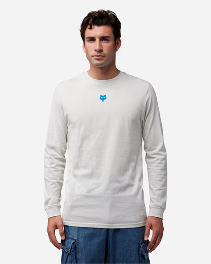 Maglietta a maniche lunghe Fox Racing Race - Grigio chiaro