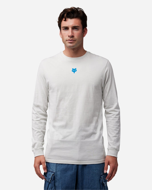 T-shirt Fox Racing Race manches longues - Gris clair