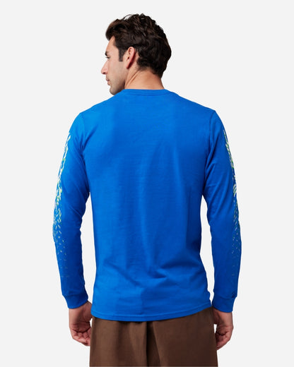 T-shirt Fox Racing Emotion Blast manches longues - Bleu