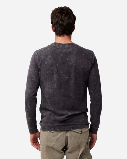 T-shirt Fox Racing Throttle manches longues - Noir