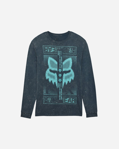 T-shirt Fox Racing Throttle manches longues - Vintage foncé