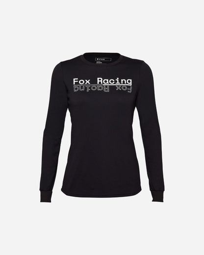Maglia a maniche lunghe Fox Racing Ranger Drirelease Midweight da donna - Nera