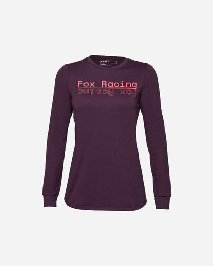 Fox Racing Ranger Drirelease Midweight Women's Long Sleeve Jersey - Dark Purple