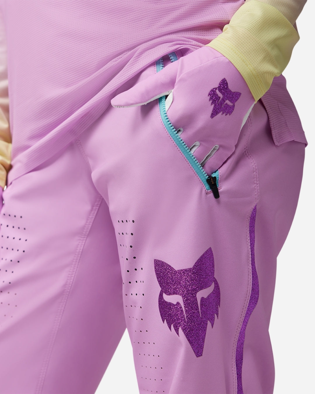 Pantalon Femme Fox Racing Flexair TS57 - Rose