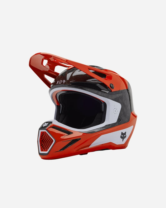 Casque Fox Racing V3 RS Infinite - Rouge fluo