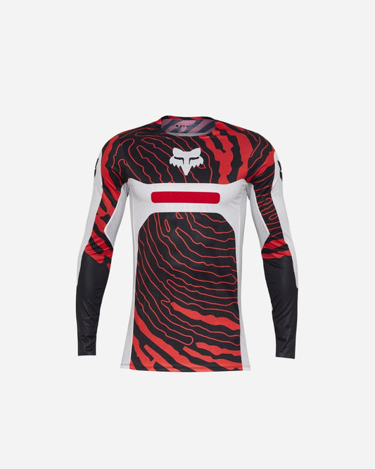 Maillot Fox Racing Flexair Impression - Blanc