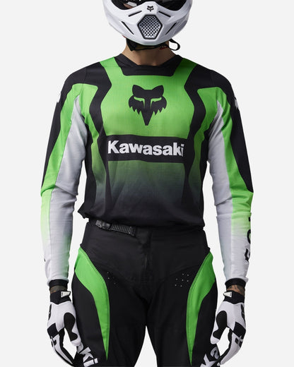 Maillot Fox Racing 180 Kawasaki - Vert Fluo