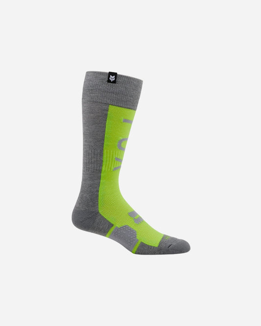 Chaussettes Fox Racing 360 Divider - Gris/Jaune