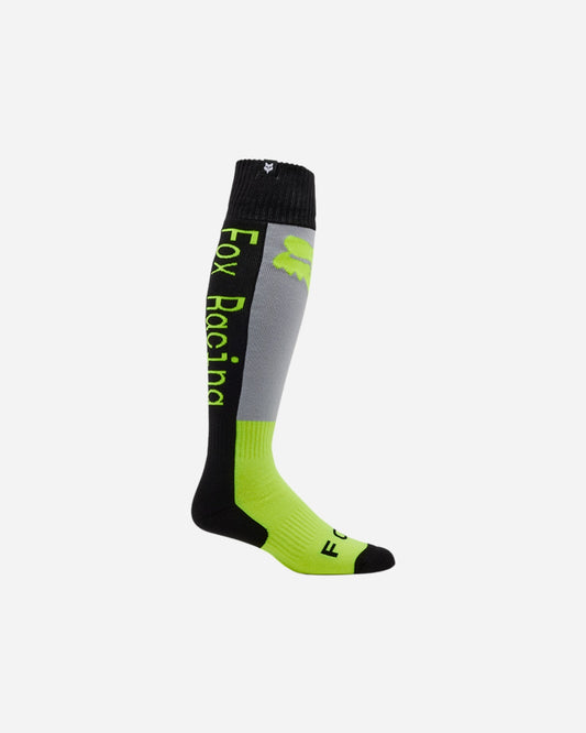 Chaussettes longues Fox Racing 180 Lean - Gris/Jaune