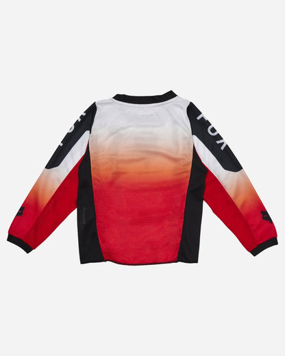 Maillot Enfant Fox Racing 180 Lean - Rouge Fluo