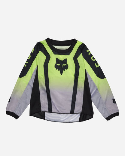 Maillot Enfant Fox Racing 180 Lean - Jaune Fluo