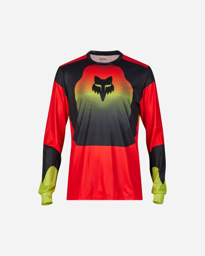 Maillot manches longues Fox Racing Ranger Revise - Rouge/Jaune