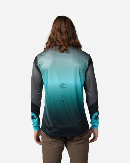 Fox Racing Ranger Revise Long Sleeve Jersey - Turquoise