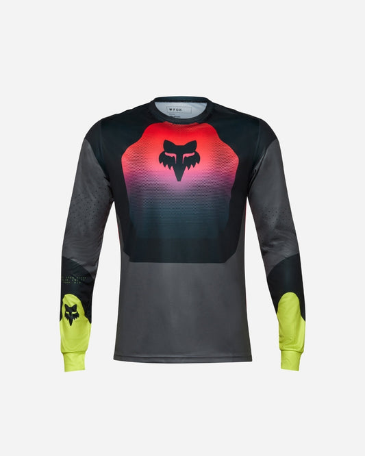 Maglia a maniche lunghe Fox Racing Ranger Revise - Nero/Rosa