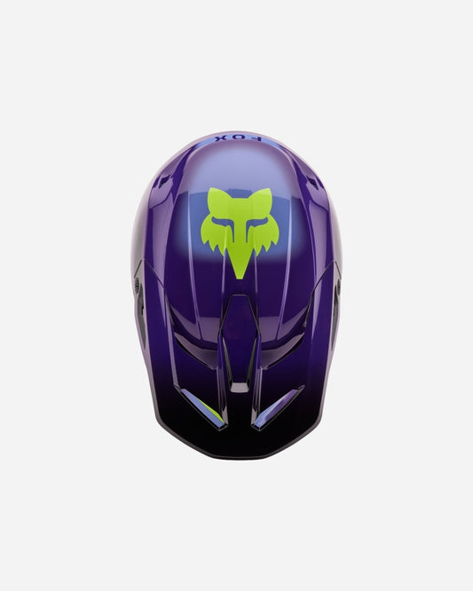 Visière Fox Racing V1 Interfere - Noir/Bleu