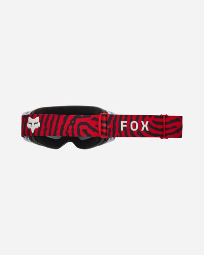 Lunettes Fox Racing Vue - Impression Rouge fluo