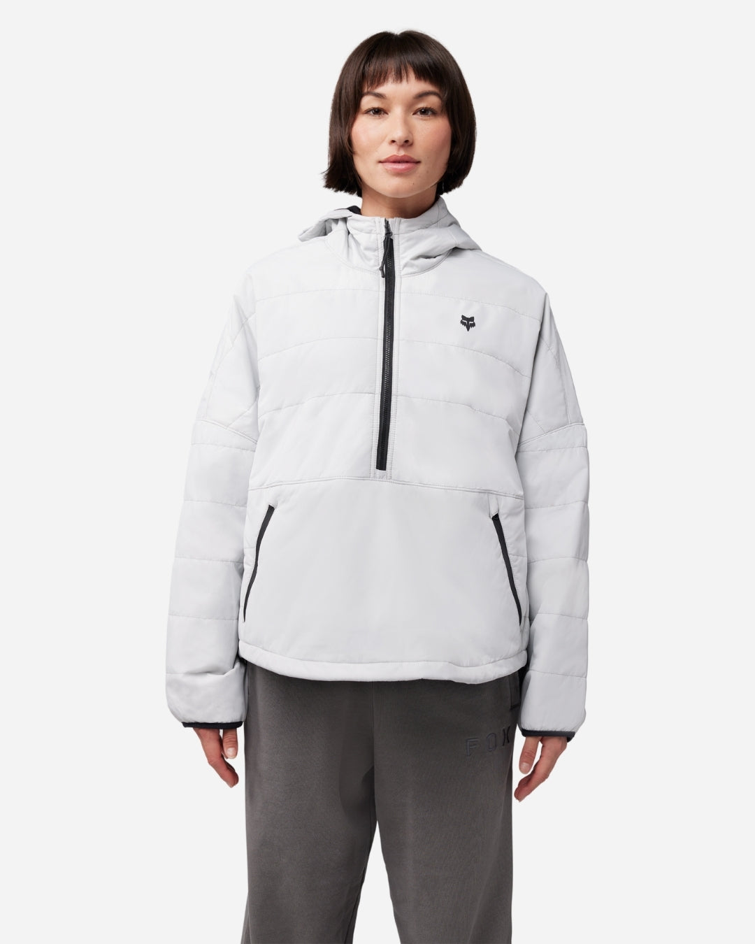 Veste Anorak Femme Fox Racing Howell - Gris Clair