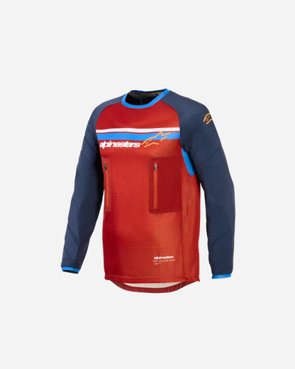 Alpinestars Maxdura Dual Jersey - Rust Brown/Mood Indigo