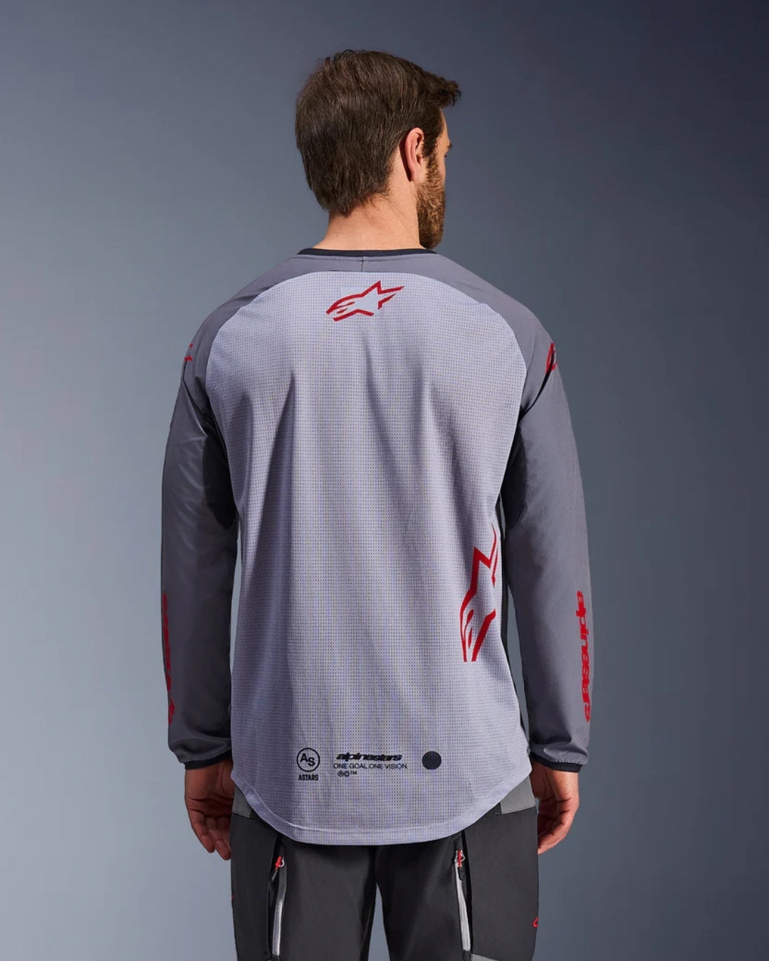 Maglia Alpinestars Maxdura Dual - Grigio medio/Grigio scuro
