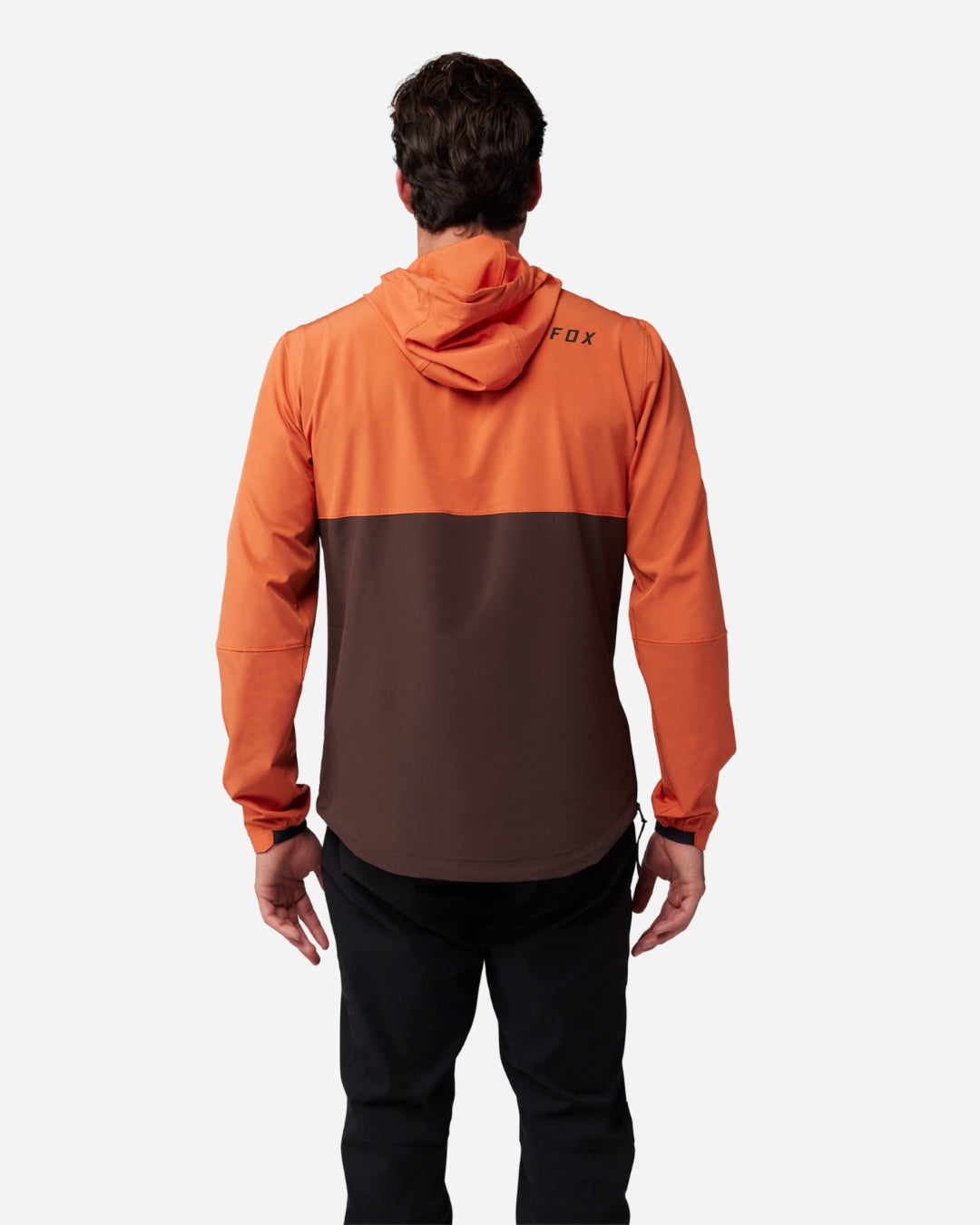 Sweat à capuche coupe-vent Fox Racing Ranger - Orange Atomic