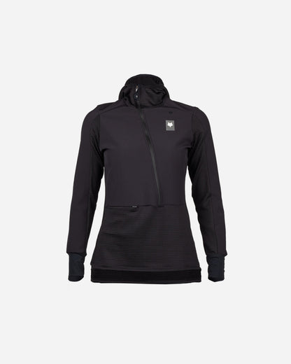 Sweat à capuche thermique femme Fox Racing Defend - Noir