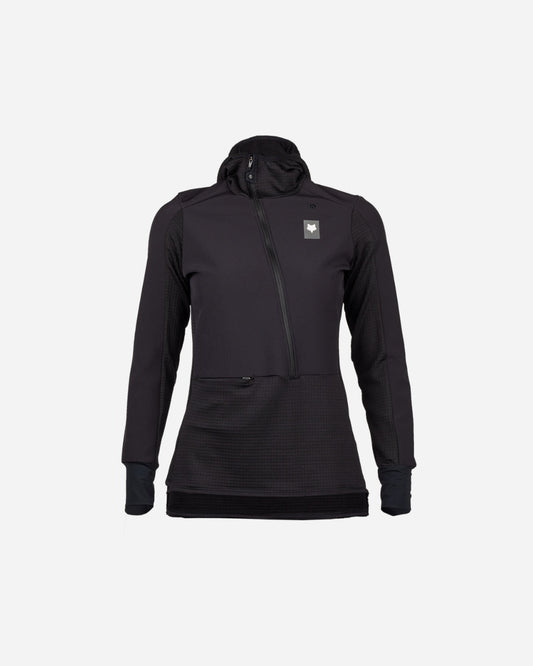 Sweat à capuche thermique femme Fox Racing Defend - Noir