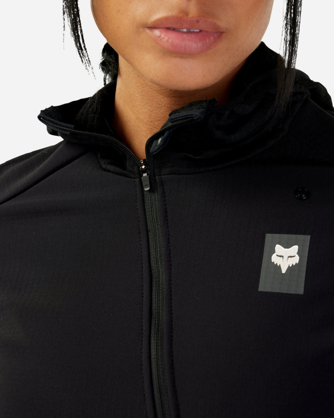 Sweat à capuche thermique femme Fox Racing Defend - Noir