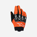 Guanti per bambini Alpinestars Full Bore V2 - Arancione/Bianco/Nero