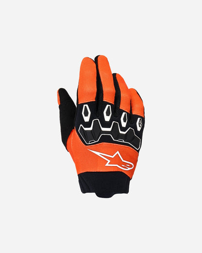 Alpinestars Full Bore V2 Kinderhandschuhe – Orange/Weiß/Schwarz
