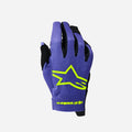 Alpinestars Radar Children's Gloves - Purple/Fluorescent Yellow