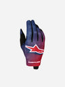Alpinestars Radar Children's Gloves - Fire Red/Deep Blue