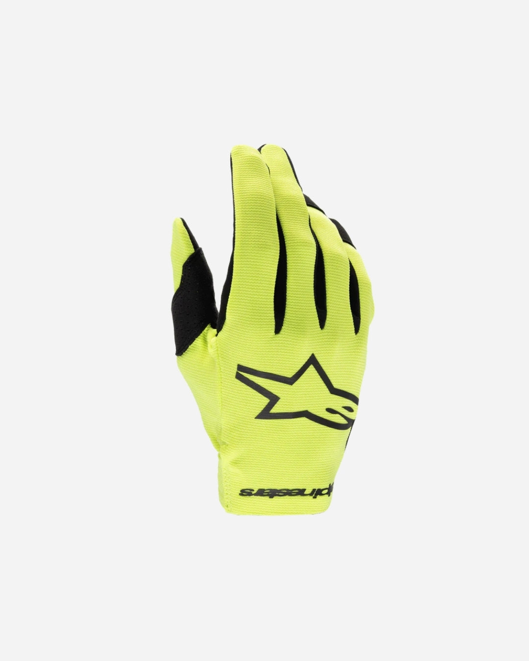 Alpinestars Radar Kinderhandschuhe – Fluoreszierendes Gelb/Schwarz
