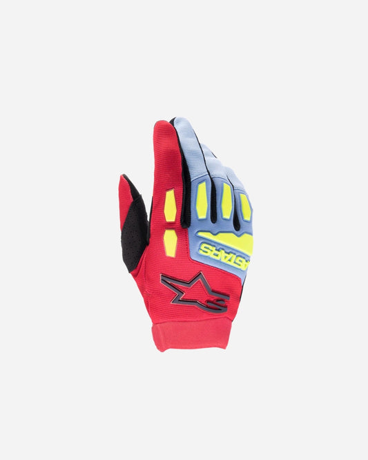 Gants Alpinestars Full Bore Jeune - Rouge/ Bleu