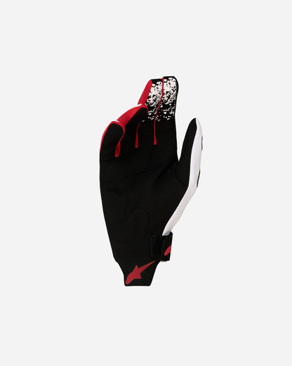 Guanti Alpinestars Techstar - Nero/Bianco/Rosso fluo