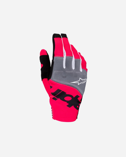 Gants Alpinestars Techstar - Noir/Rose Fluo