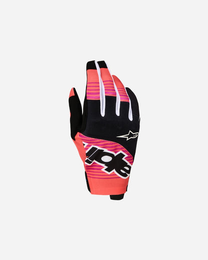 Alpinestars Techstar Gloves - Hot Coral/Black/Fuchsia