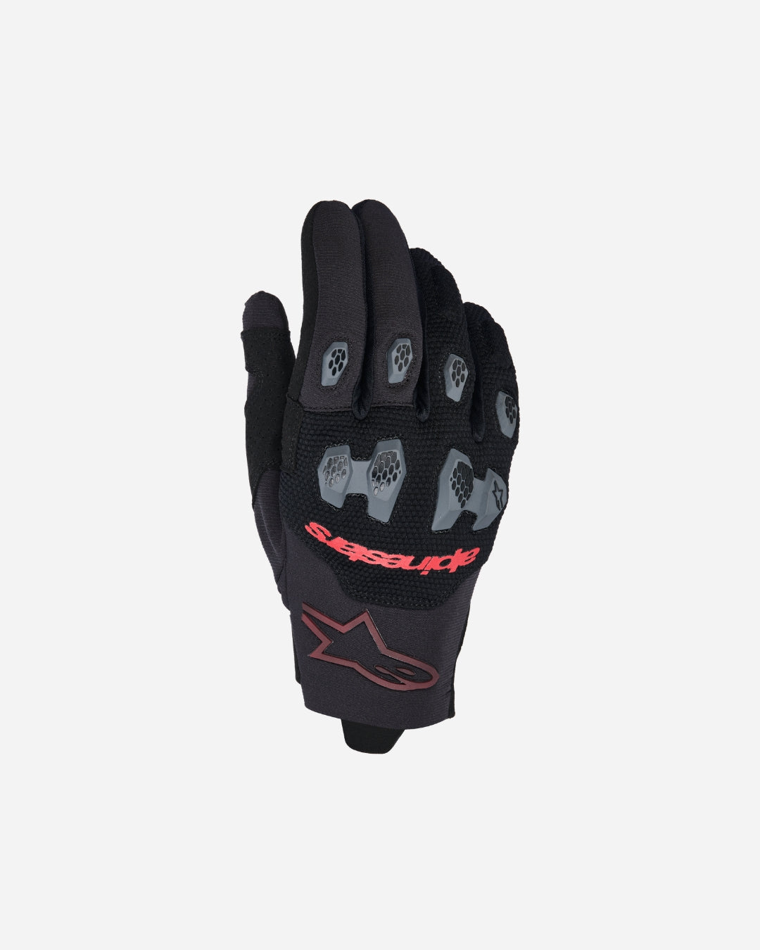 Gants Alpinestars Pro-Dura - Noir/Rouge vif