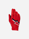 Gants Alpinestars Supertech Mx - Rouge feu/Noir/Blanc
