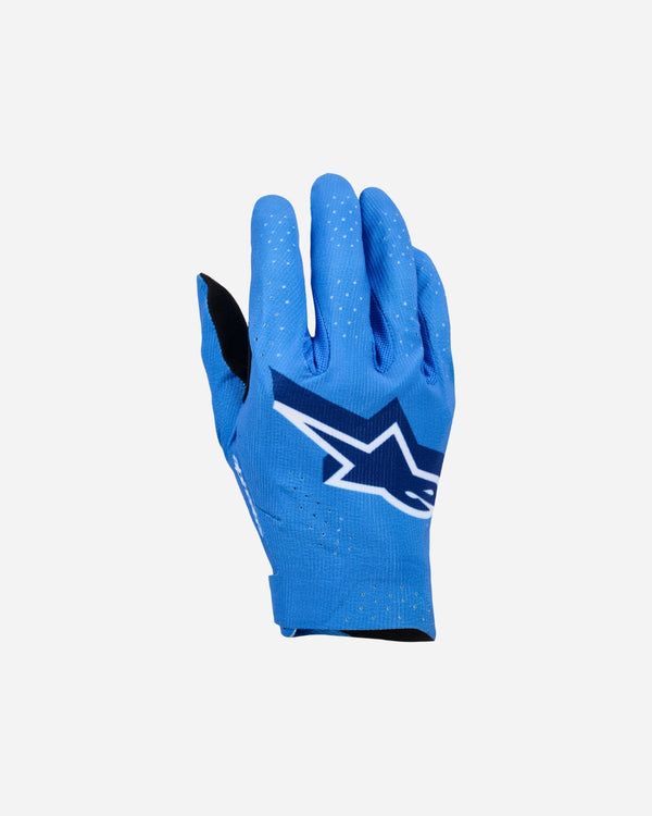 Gants Alpinestars Supertech Mx - Bleu UCLA/Bleu profond/Blanc