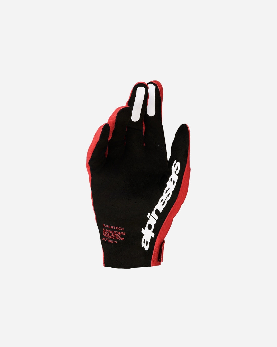 Alpinestars Supertech MX Handschuhe - Fire Red/Schwarz/Weiß