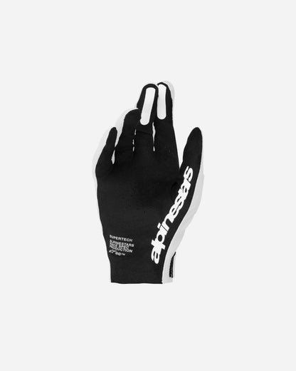 Guanti Alpinestars Supertech MX - Bianco/Nero/Rosso Fuoco