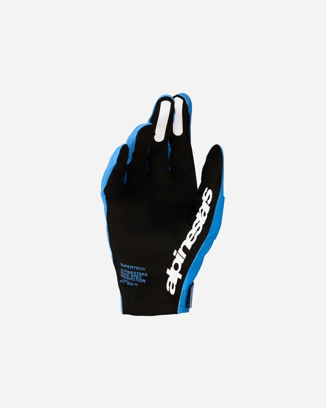 Guanti Alpinestars Supertech MX - Bianco/Nero/Rosso Fuoco